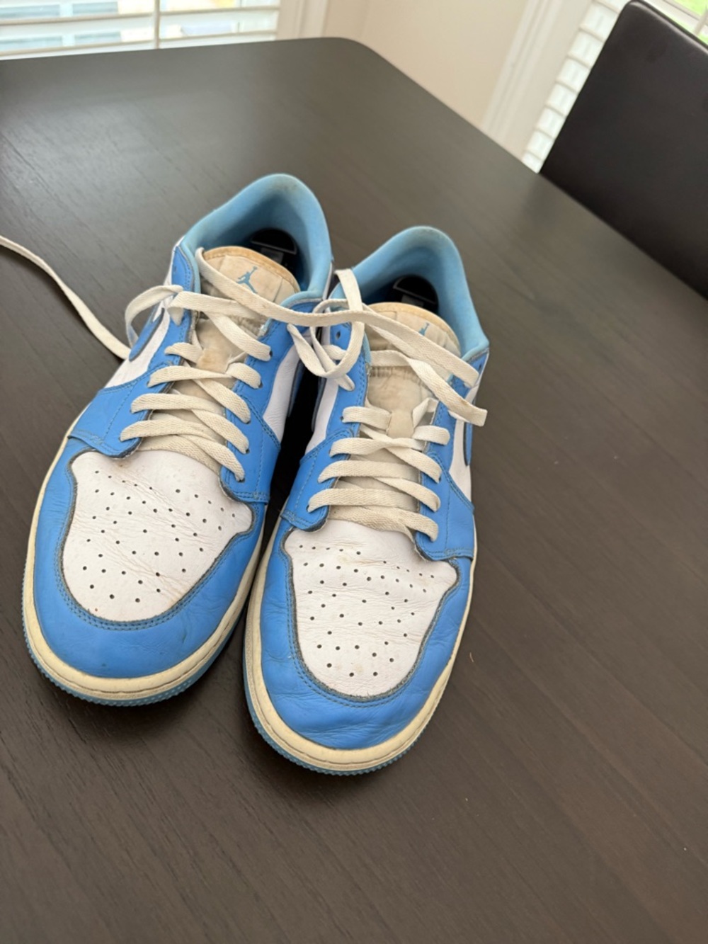 Air Jordan 1 Low G Carolina Blue and White Golf Shoe